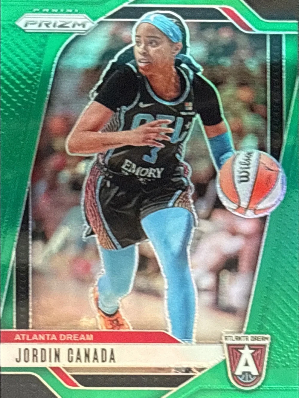 Panini Prizm Green Jordin Canada Basketball Card